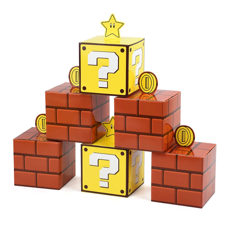 Super Mario Gift Boxes - 6 stuks