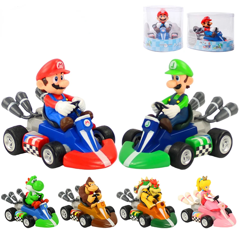 Super Mario Pull Back Karts