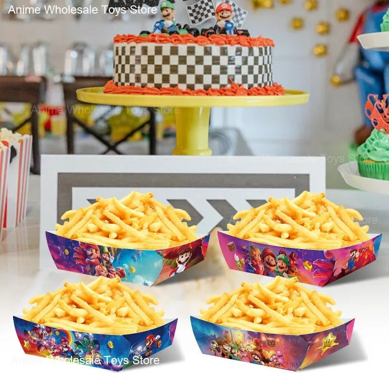 Super Mario Bros Paper Party Bowls