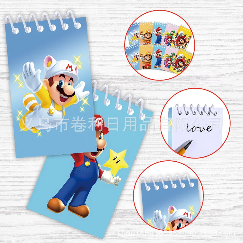 Super Mario Bros Notebook - 10 stuks