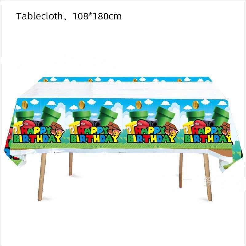 Super Mario Bros Tablecloth
