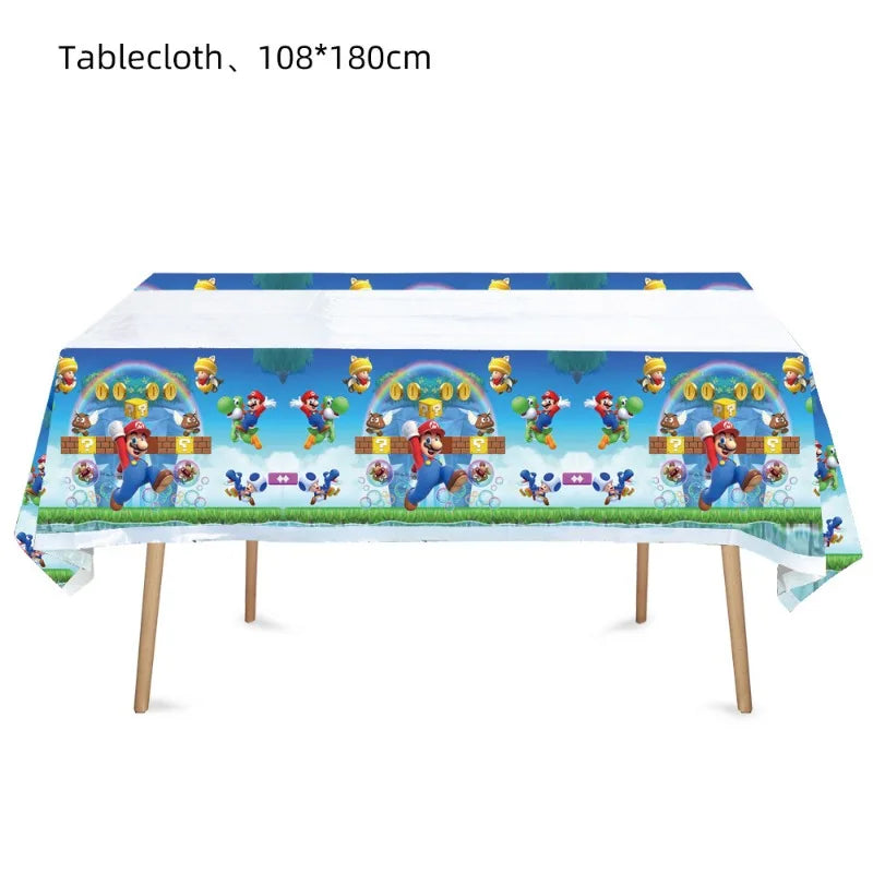 Super Mario Bros Tablecloth