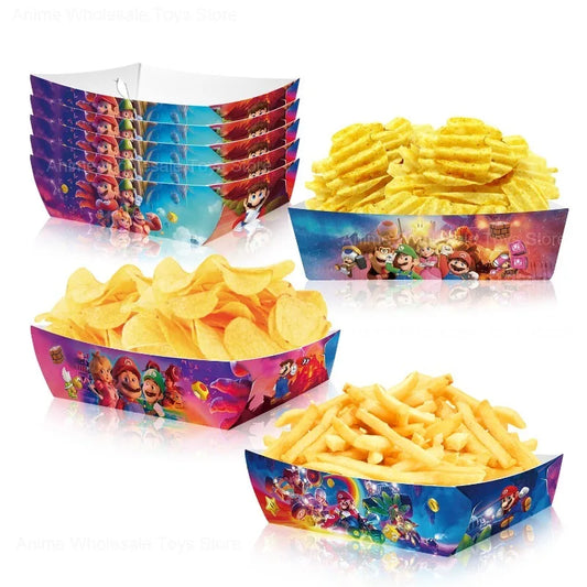 Super Mario Bros Paper Party Bowls