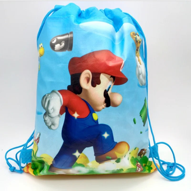 Super Mario Drawstring Backpack
