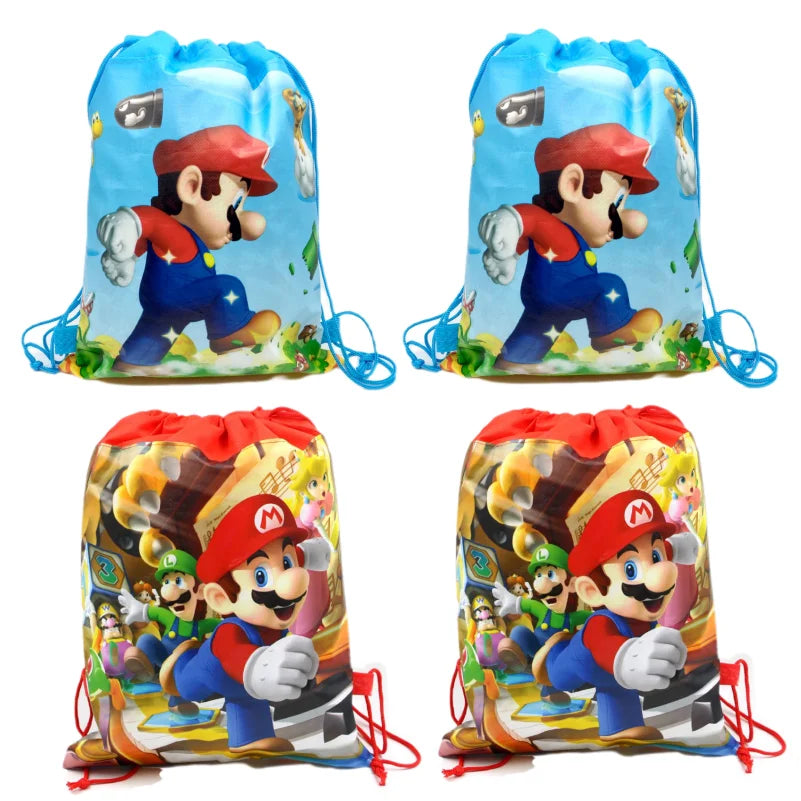 Super Mario Drawstring Backpack