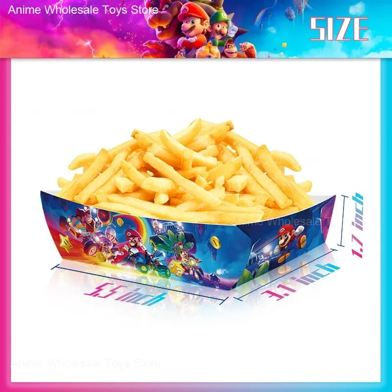 Super Mario Bros Paper Party Bowls