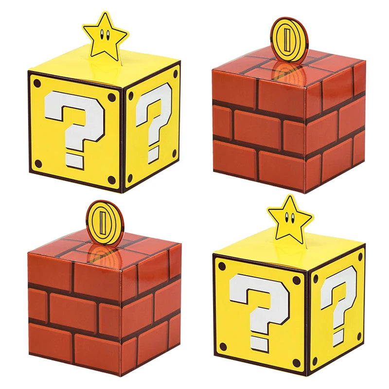 Super Mario Gift Boxes - 6 stuks