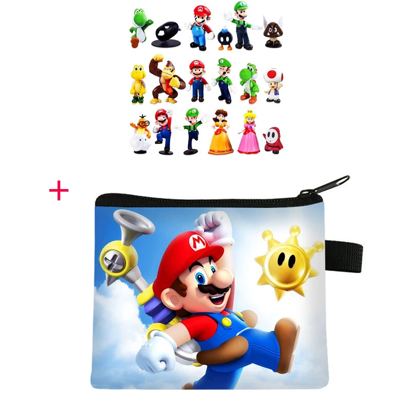 Super Mario Bros Action Figure Toys - 6 + stuks