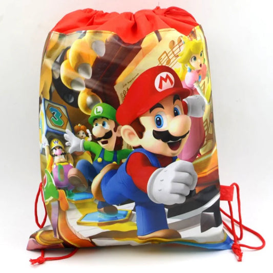 Super Mario Drawstring Backpack