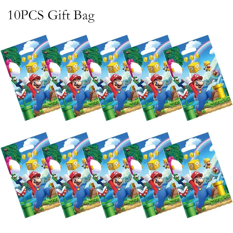 Super Mario Bros Birthday Party Decoration