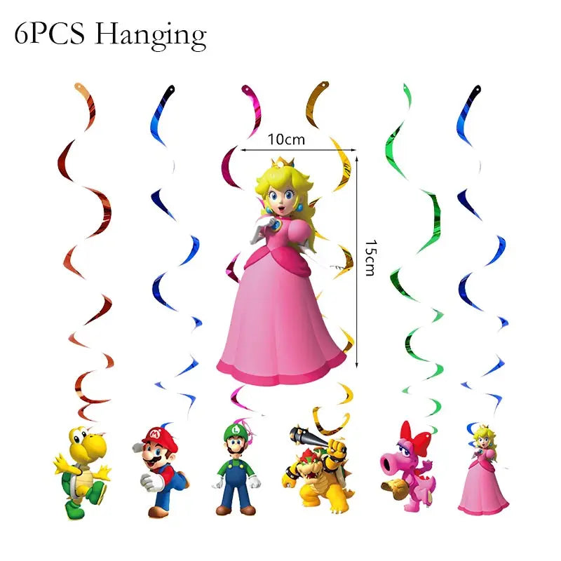 Super Mario Bros Birthday Party Decoration