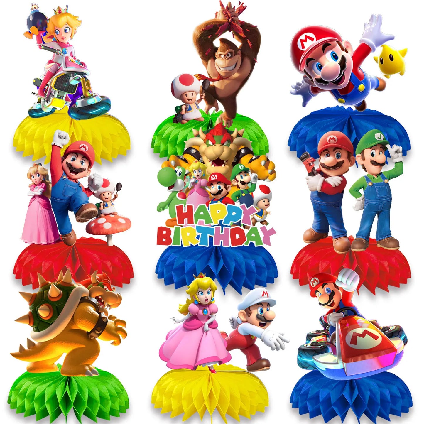 Super Mario Bros Birthday Party Decoration