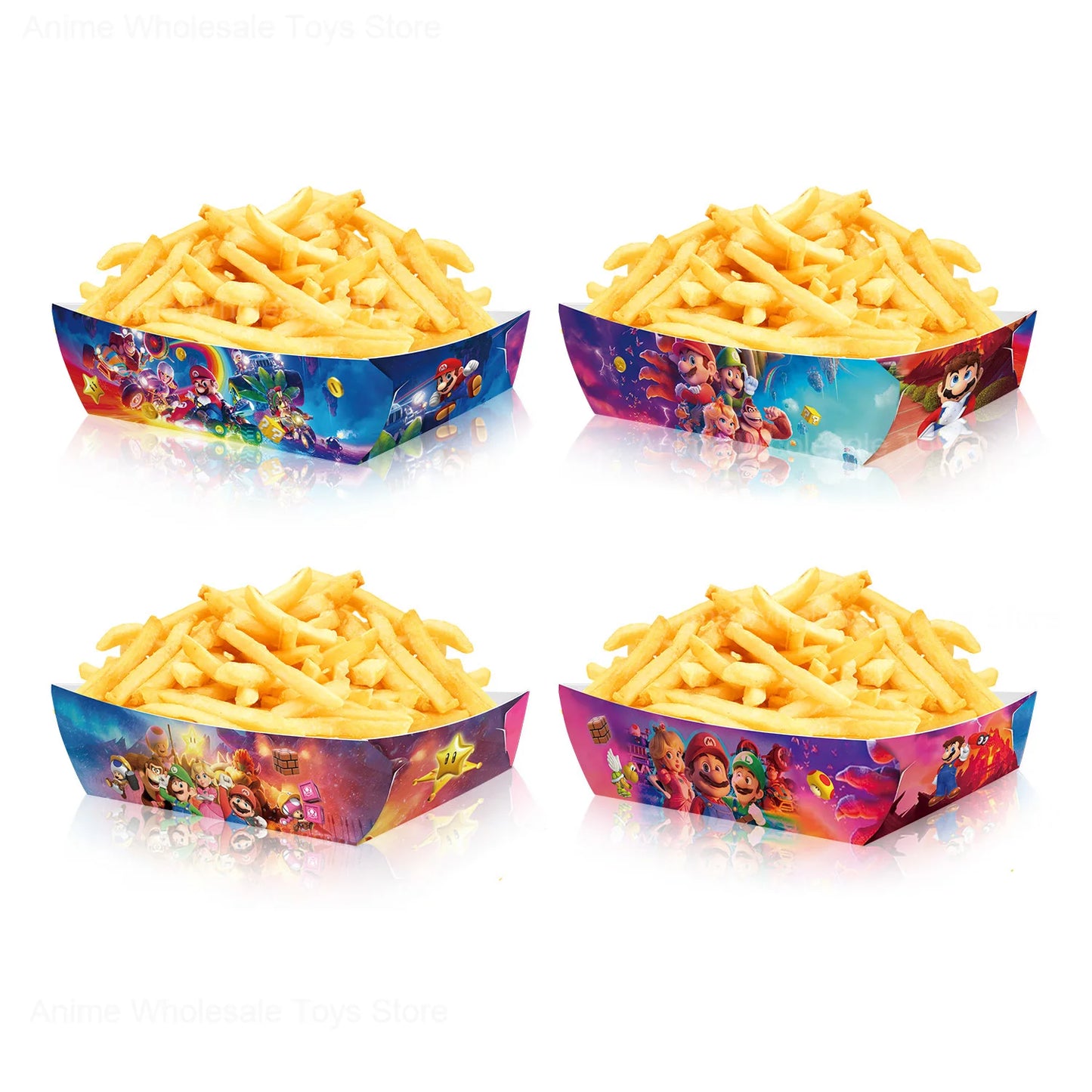 Super Mario Bros Paper Party Bowls
